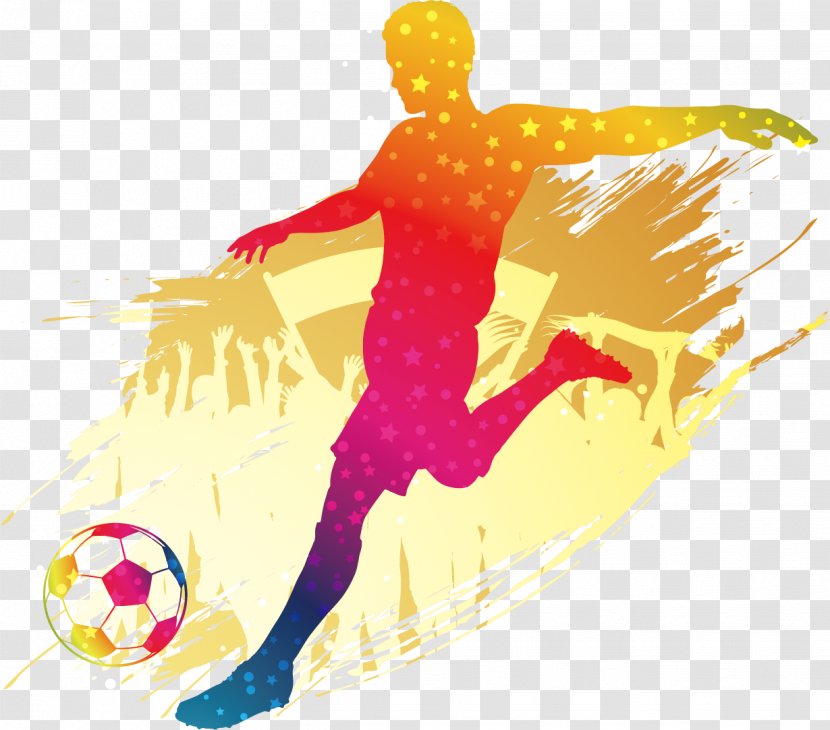 Football Player Silhouette Clip Art - Ball Transparent PNG