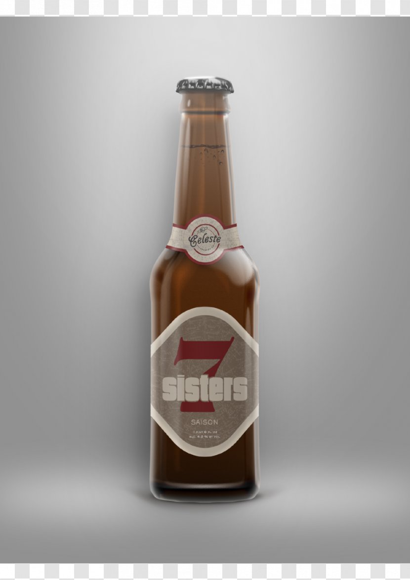 Lager Beer Bottle Glass Liqueur Transparent PNG
