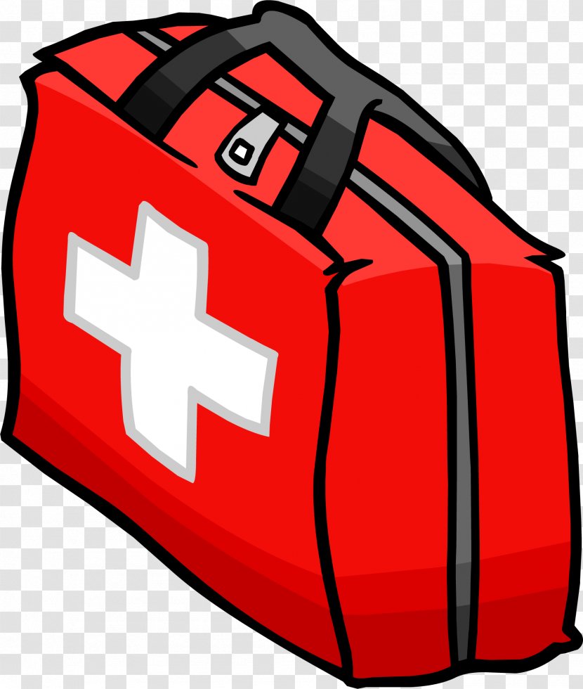 Red Background - Promotiongift 10181432 First Aid Kit - Bag Transparent PNG