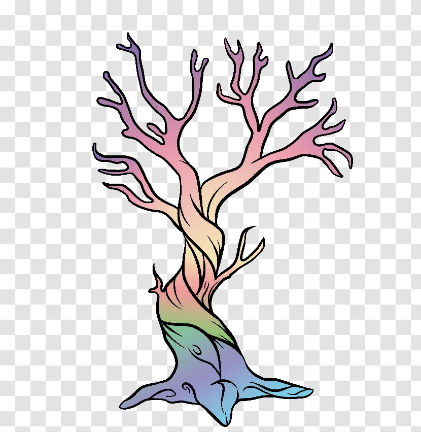 Branch Art Drawing Tree Clip - Flower Transparent PNG