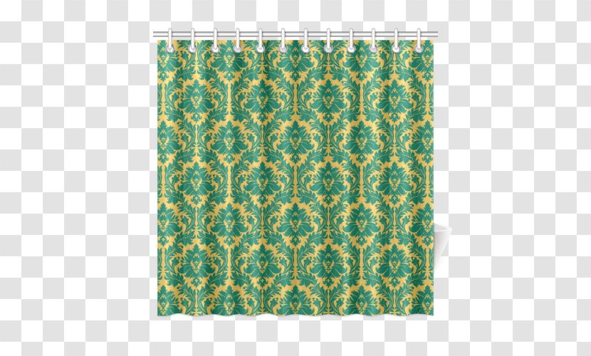 Place Mats Rectangle Turquoise - Yellow Curtain Transparent PNG