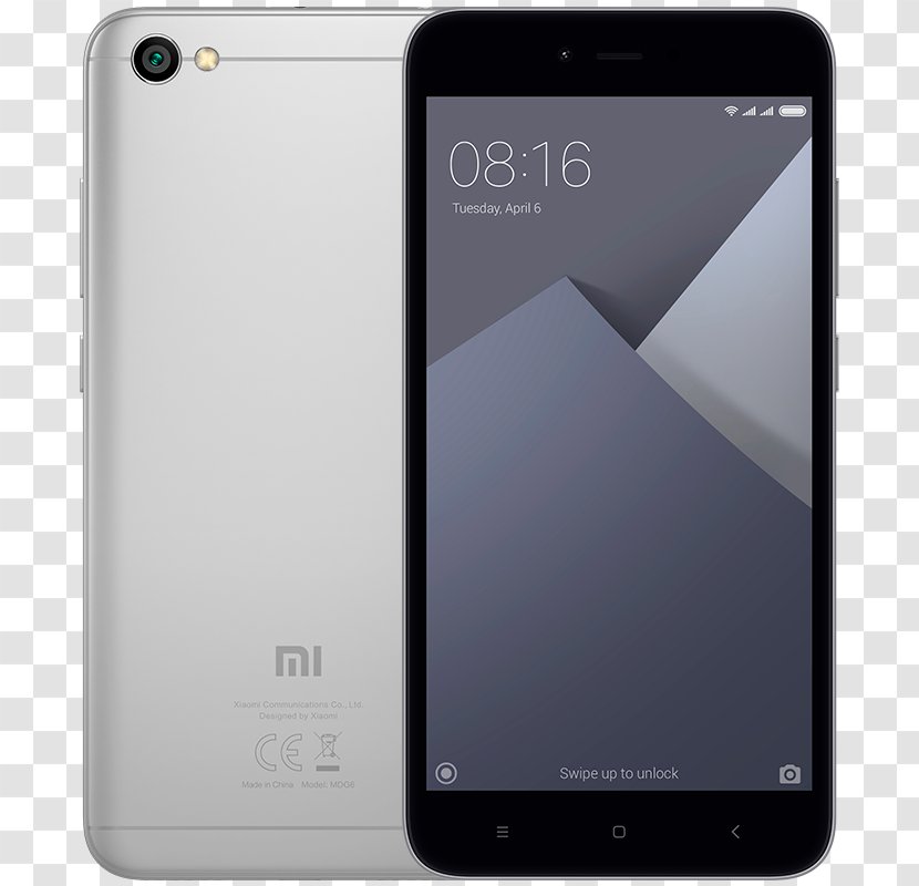 Xiaomi Redmi Note 5 Pro MI 5A Smartphone (Unlocked, CN Version, 4G, 16GB, Gold) Dual MDG6 2GB/16GB 4G LTE Dark Grey - Lte Transparent PNG