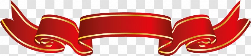 Red Ribbon Clip Art - Month Transparent PNG