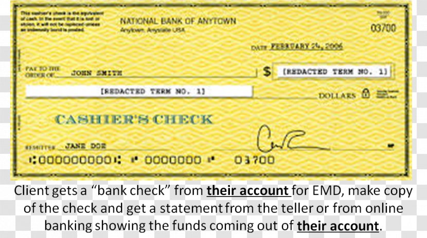 Document Bank Cheque Line Brand Transparent PNG