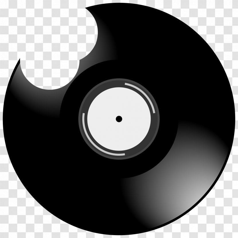 Phonograph Record Compact Disc Data Storage Black - Records Transparent PNG