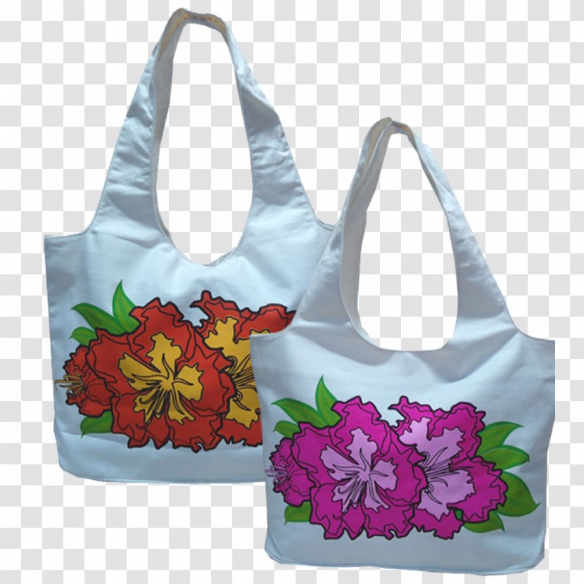 Tote Bag Messenger Bags Flower Shoulder - Handbag - Cotton Transparent PNG