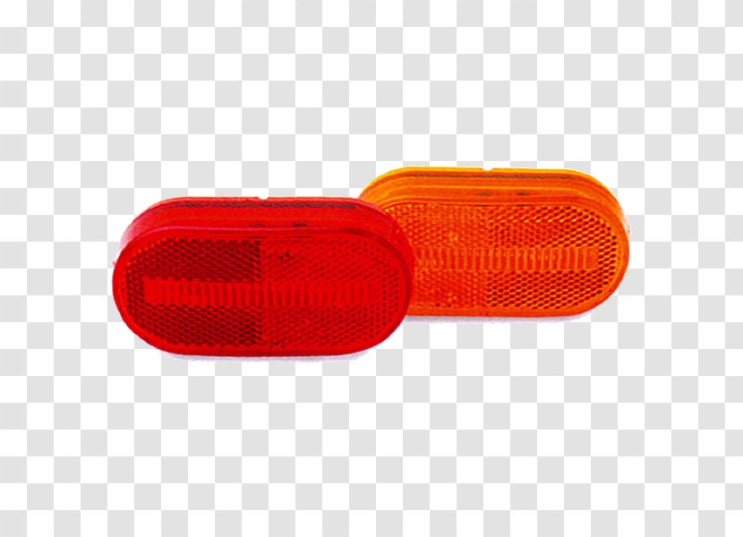 Automotive Tail & Brake Light - Orange - Design Transparent PNG