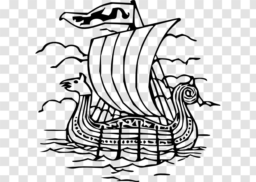 Viking Tales Kaupang Odin Ships Norsemen - Coloring Book - Vector Diagram Transparent PNG