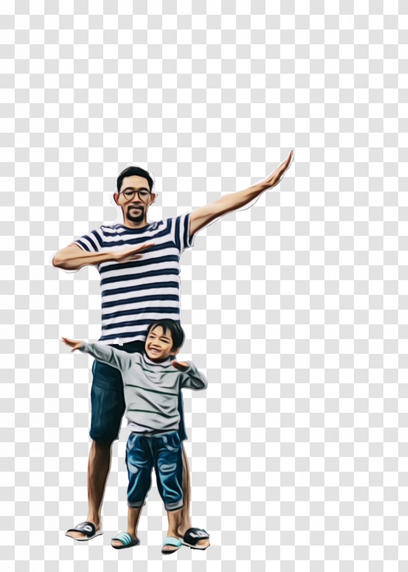 Father's Day Child Son Boy - Shoulder - Tshirt Transparent PNG