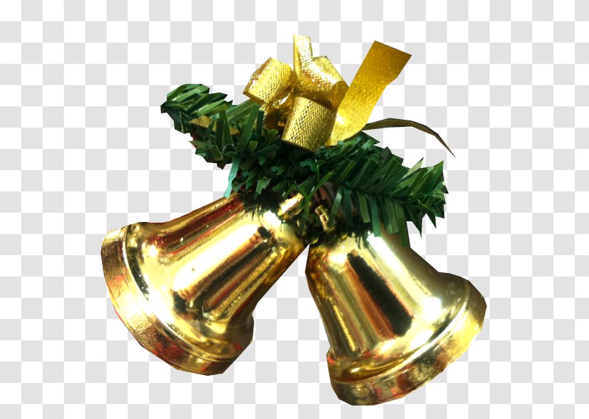 Christmas Gift Bell - Metal - Bells Transparent PNG
