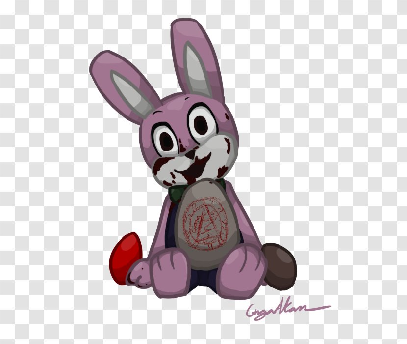 Easter Bunny Robbie Rabbit Killer Bunnies And The Quest For Magic Carrot Cartoon - Work Of Art - Evil Transparent PNG