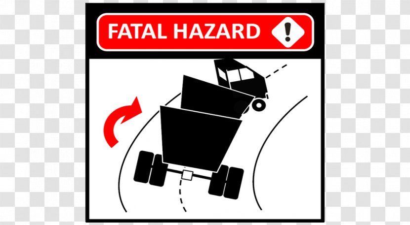 Truck Driver Dump Driving Trailer - Accident Transparent PNG