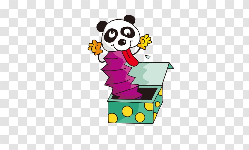 Giant Panda Lion Cartoon - Cuteness - Funny Picture Transparent PNG