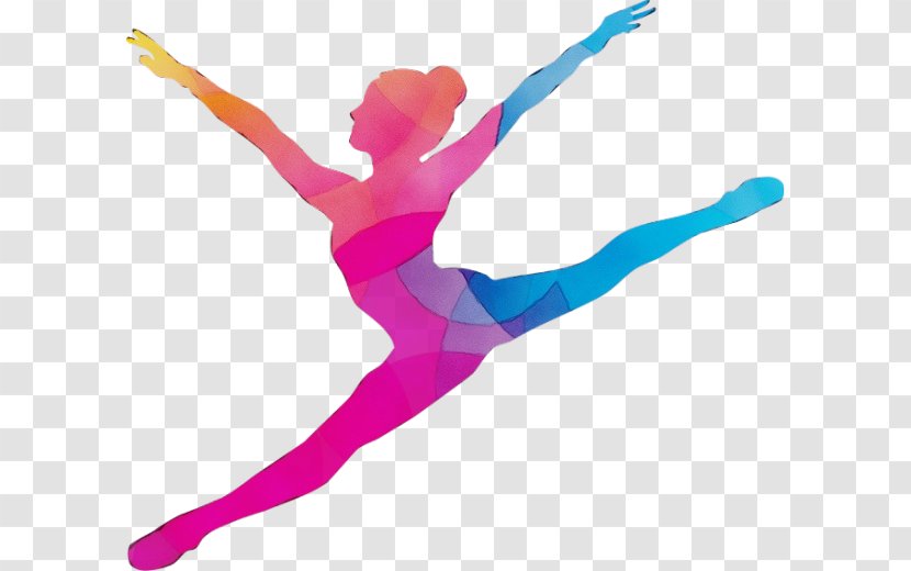 Watercolor Party - Concert Dance - Figure Skating Skate Transparent PNG