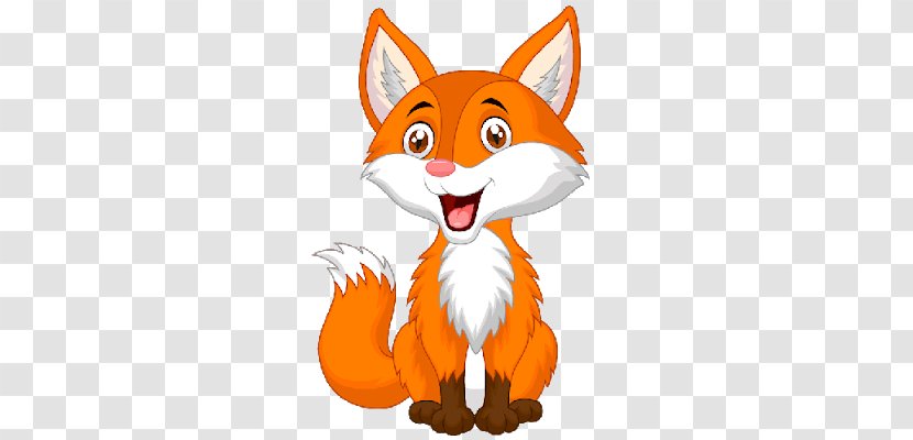 Royalty-free Cartoon - Vertebrate - Fox Transparent PNG