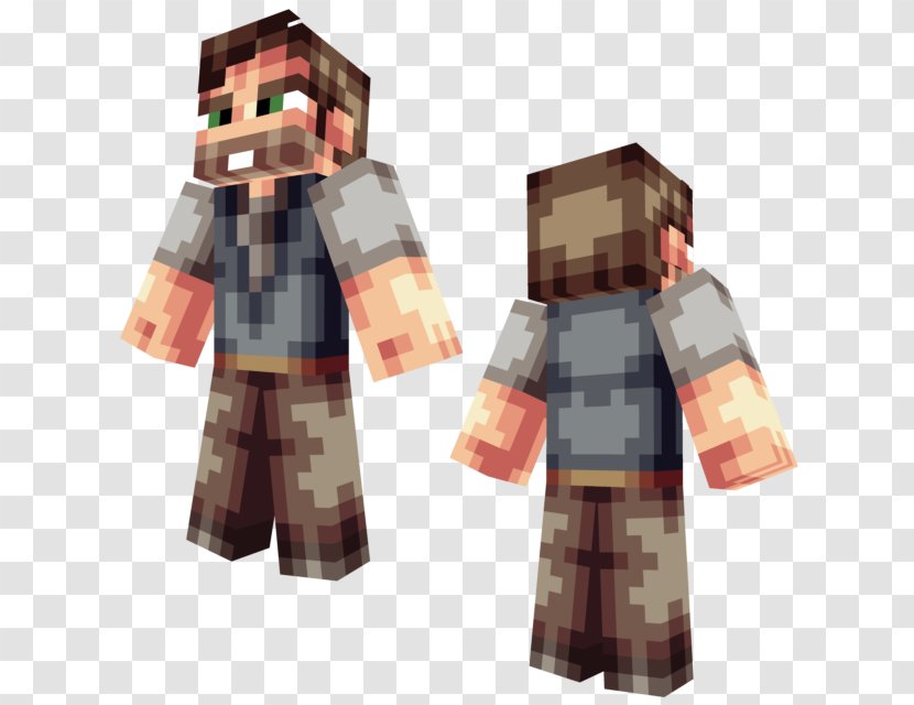Outerwear - Costume - The Walking Dead Minecraft Transparent PNG