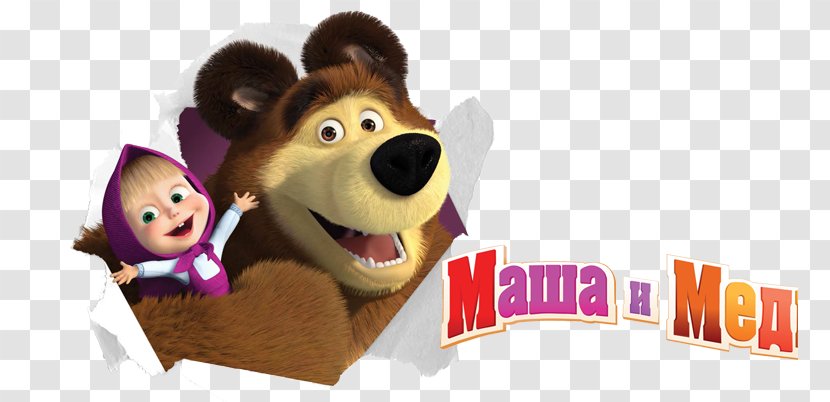 Masha And The Bear Kids Games Polar Hare Transparent PNG