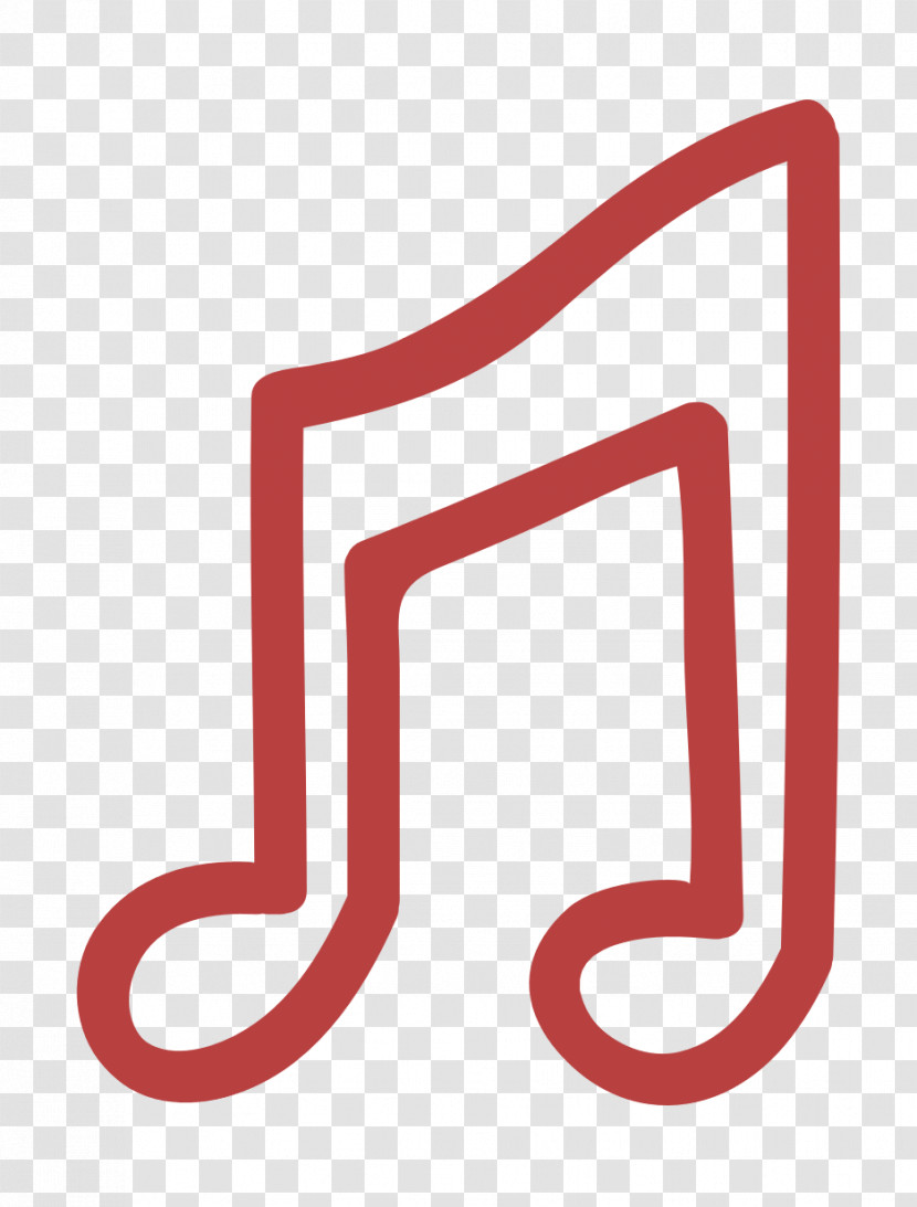 Note Icon Musical Note Hand Drawn Outline Icon Music Icon Transparent PNG