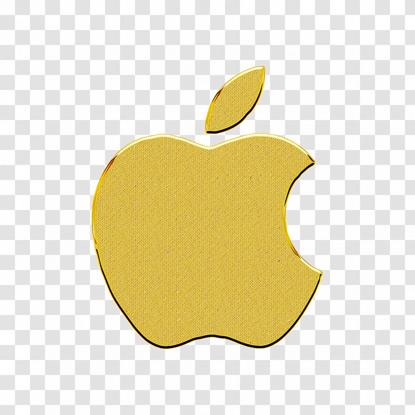 Yellow Logo Fruit Apple Plant - Rose Family Pear Transparent PNG