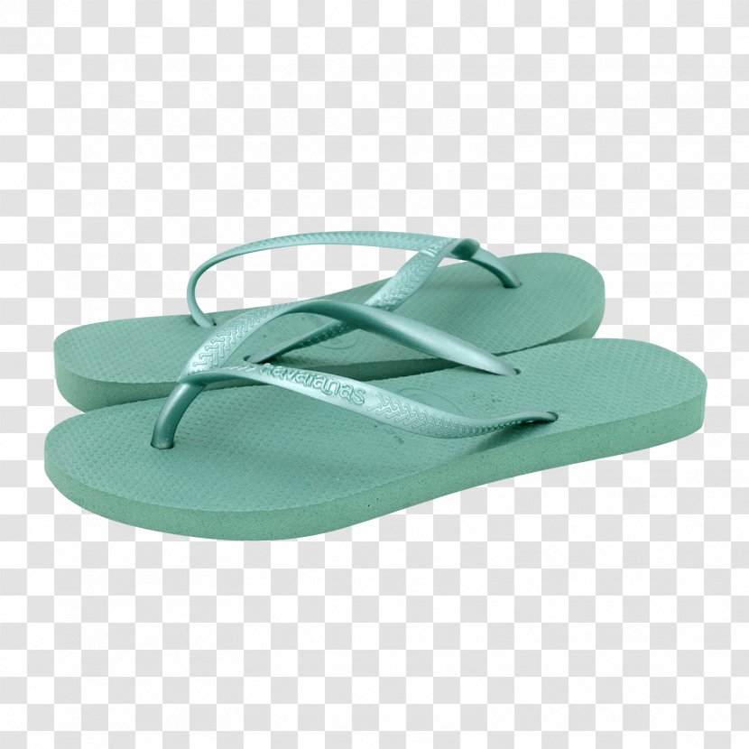 Flip-flops Product Design Shoe - Aqua Transparent PNG