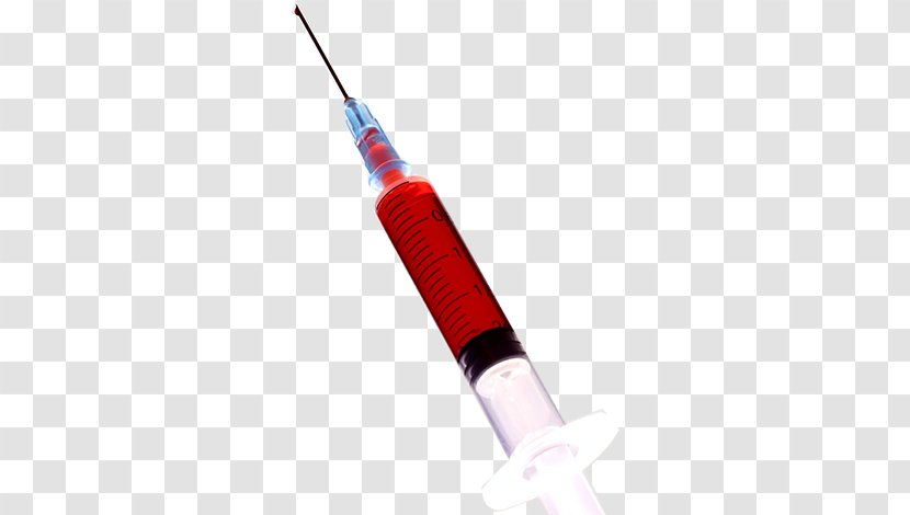 Syringe Injection Lyme Disease Serology Blood - Medicine Transparent PNG