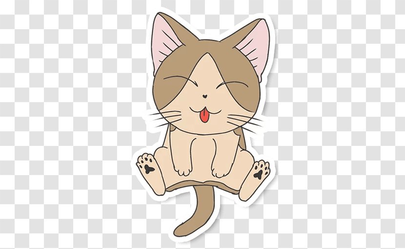 Whiskers Kitten Domestic Short-haired Cat Tabby - Silhouette Transparent PNG