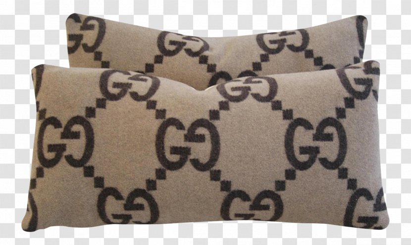 Gucci Pillow Cushion Blanket Versace - Wool Transparent PNG