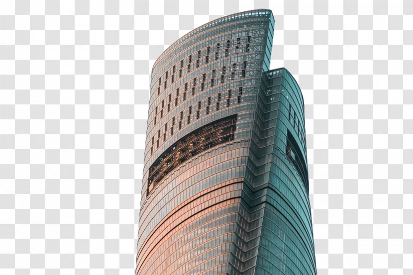 Architecture Tower Skyscraper Facade Building - Commercial - Cylinder Transparent PNG
