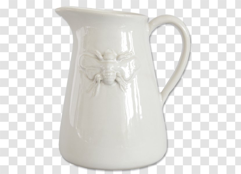 Jug Bee Ceramic Table Pitcher - Serveware Transparent PNG