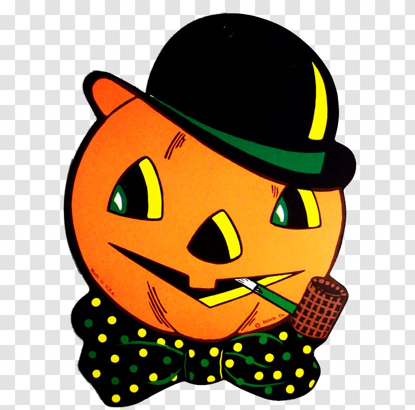 Halloween Jack-o'-lantern Pumpkin Costume Etsy - Headgear - Head Transparent PNG