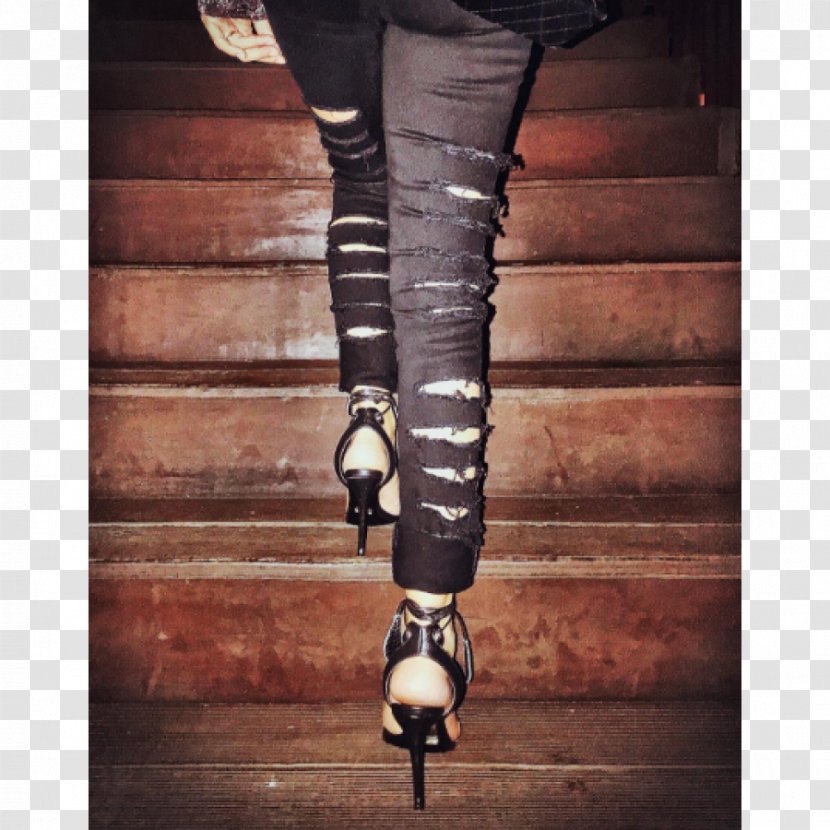 Leggings Knee Jeans - Frame Transparent PNG