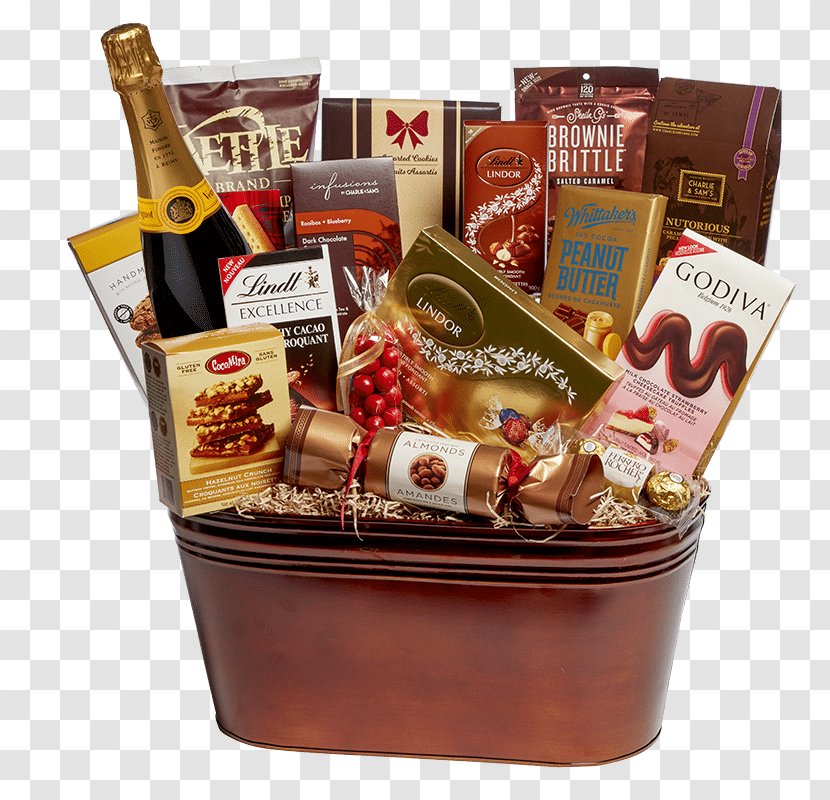 Food Gift Baskets Hamper Wine - Fruit Transparent PNG