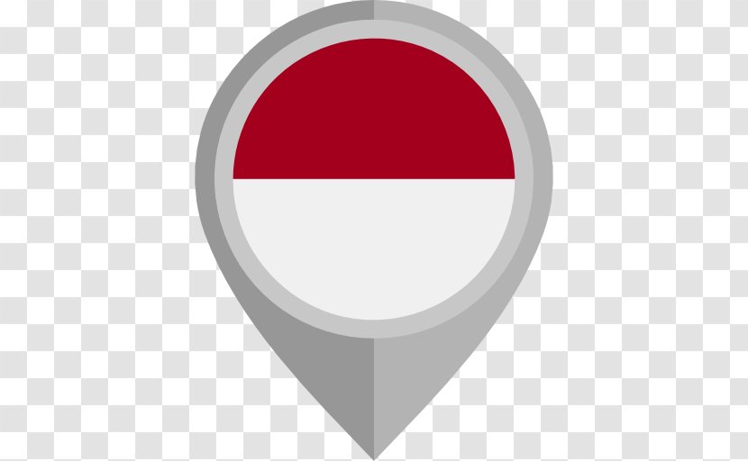 Flag Of Indonesia - Map Transparent PNG