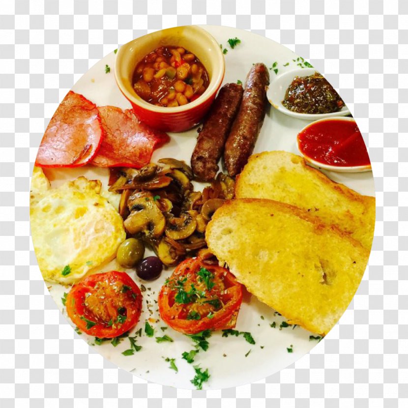 Full Breakfast Vegetarian Cuisine Food Delicatessen - Gourmet Transparent PNG