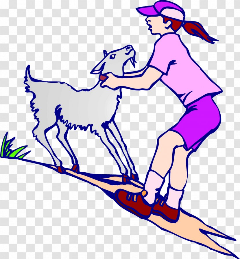 Goat Sheep Cartoon Clip Art - Heart - Sports Health Transparent PNG