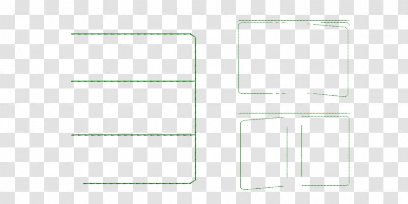 Paper Line Angle - Rectangle Transparent PNG