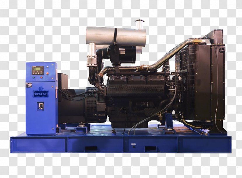 Electric Generator Diesel Power Station Engine Transparent PNG
