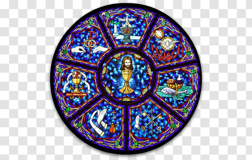 Sacraments Of The Catholic Church Initiation Eucharist Baptism Confirmation - Symmetry - Glass Transparent PNG