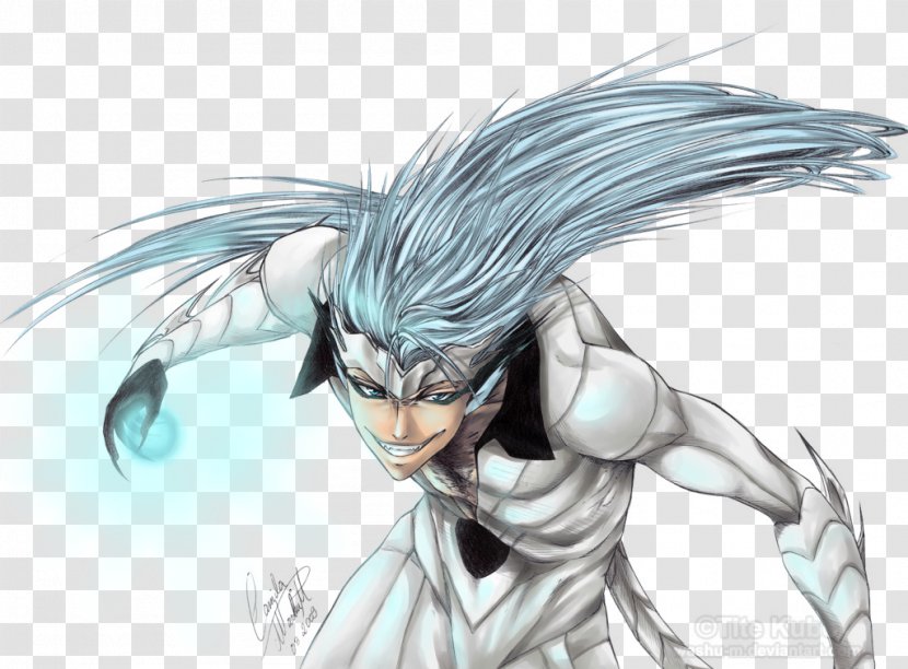 Grimmjow Jaegerjaquez DeviantArt Zanpakutō - Cartoon Transparent PNG