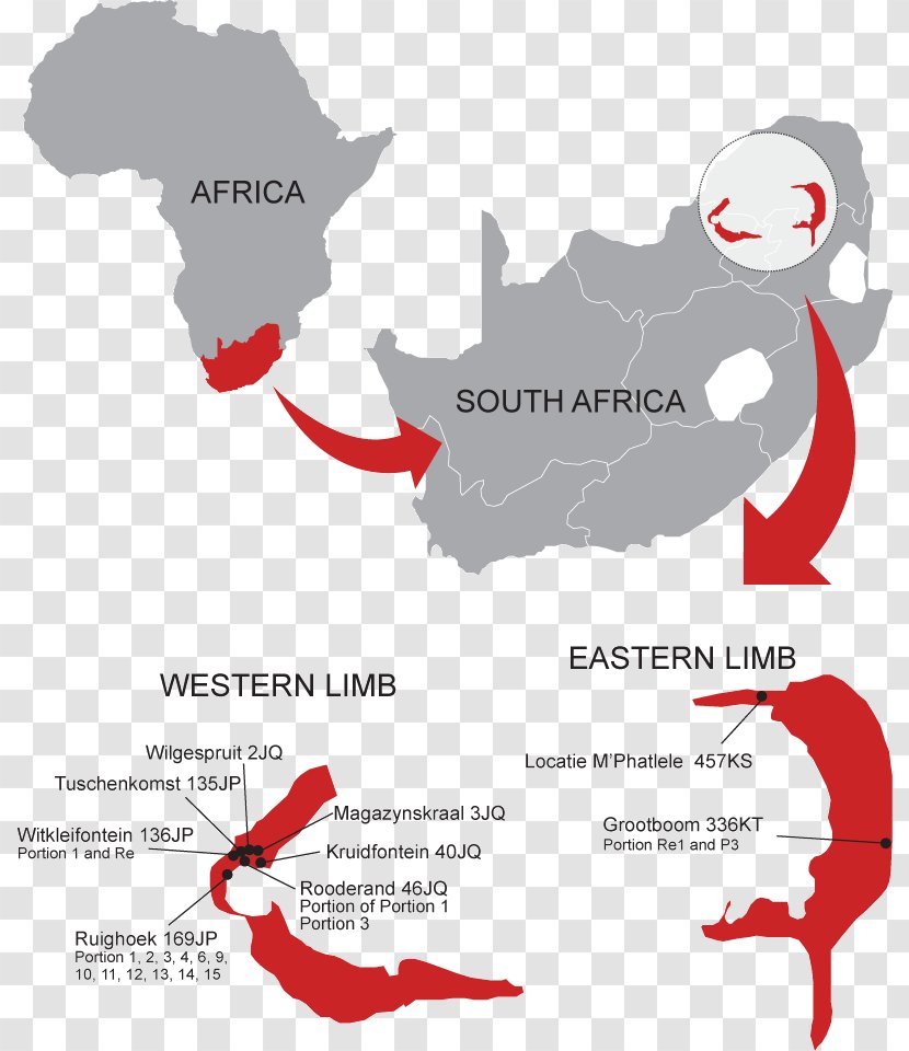 Bushveld Igneous Complex Mining Platinum Geography - Flower - Map Transparent PNG