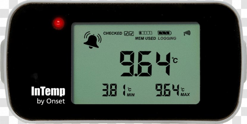 Temperature Data Logger Wireless - Measuring Instrument - Thermometer Cartoon Transparent PNG