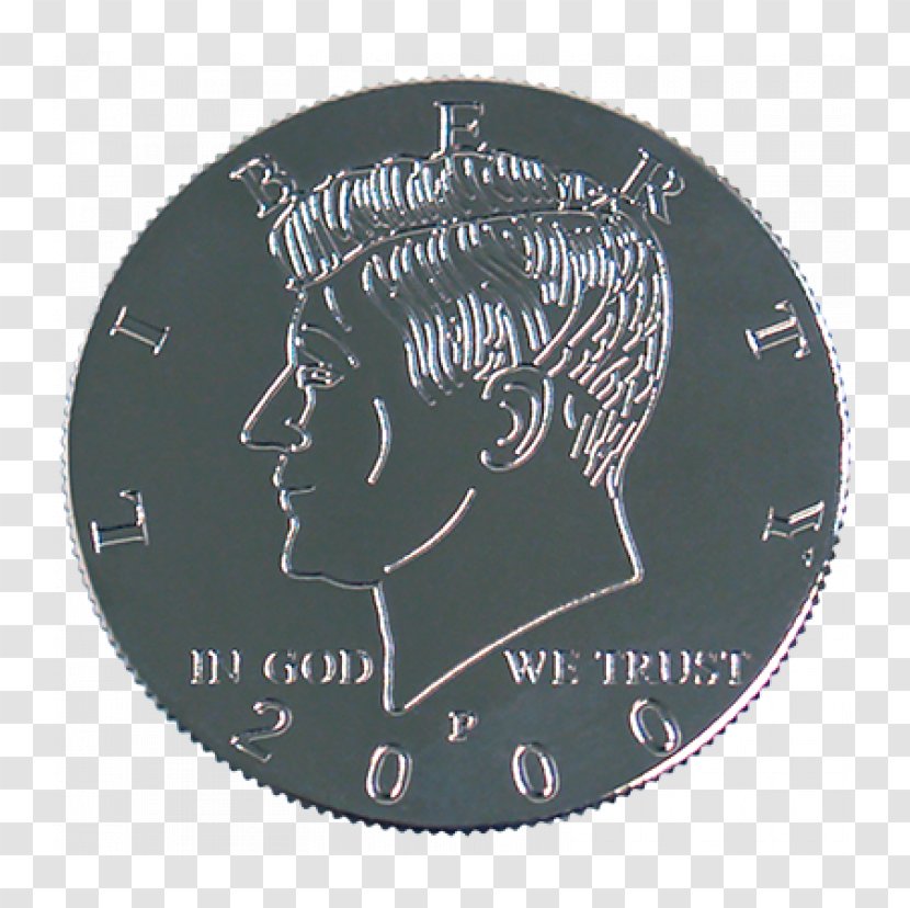 Coin Half Dollar Circle United States Font Transparent PNG