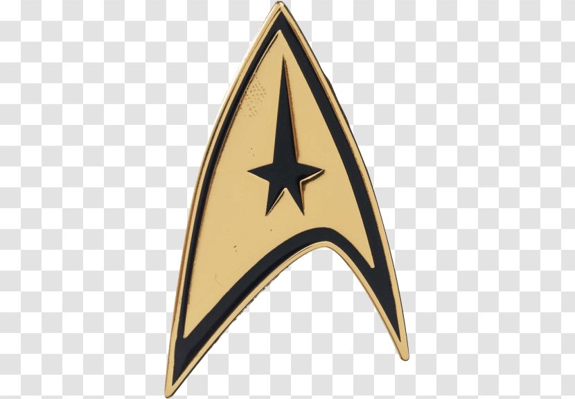 Star Trek Emblem Communicator Television Show Badge - Logo - Axe Transparent PNG
