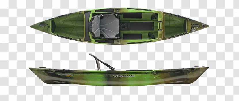 Kayak Fishing Paddling Paddle - Boat Transparent PNG