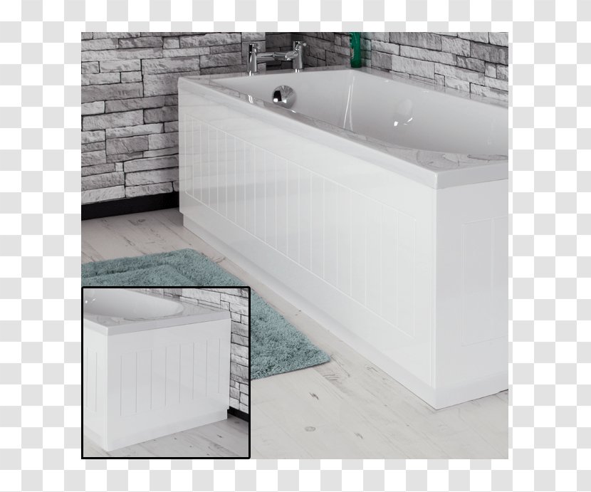 Bathroom Panelling Tongue And Groove Wood Bathtub - Flooring - Panels Transparent PNG