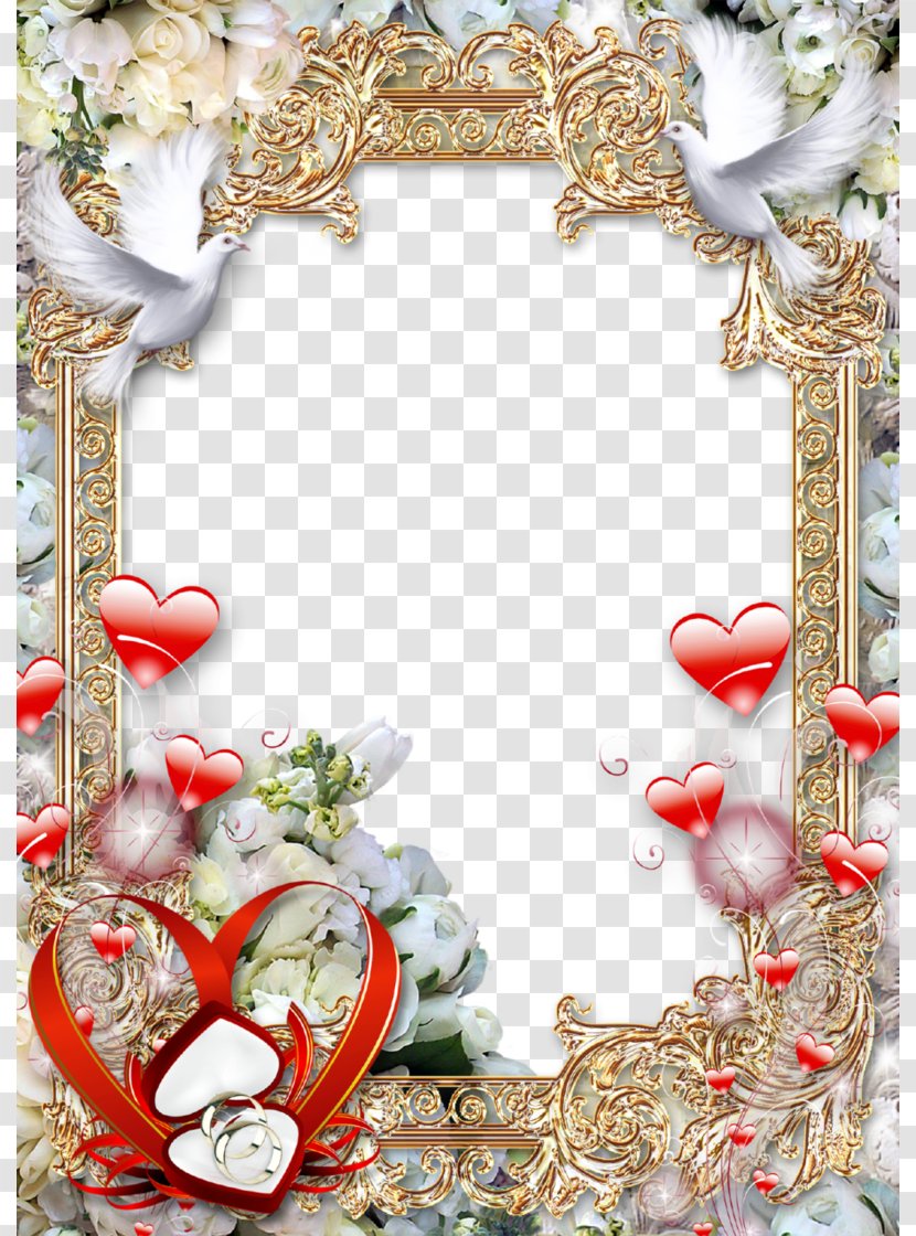 Wedding Photography Picture Frames - Engagement - Frame Clipart Transparent PNG