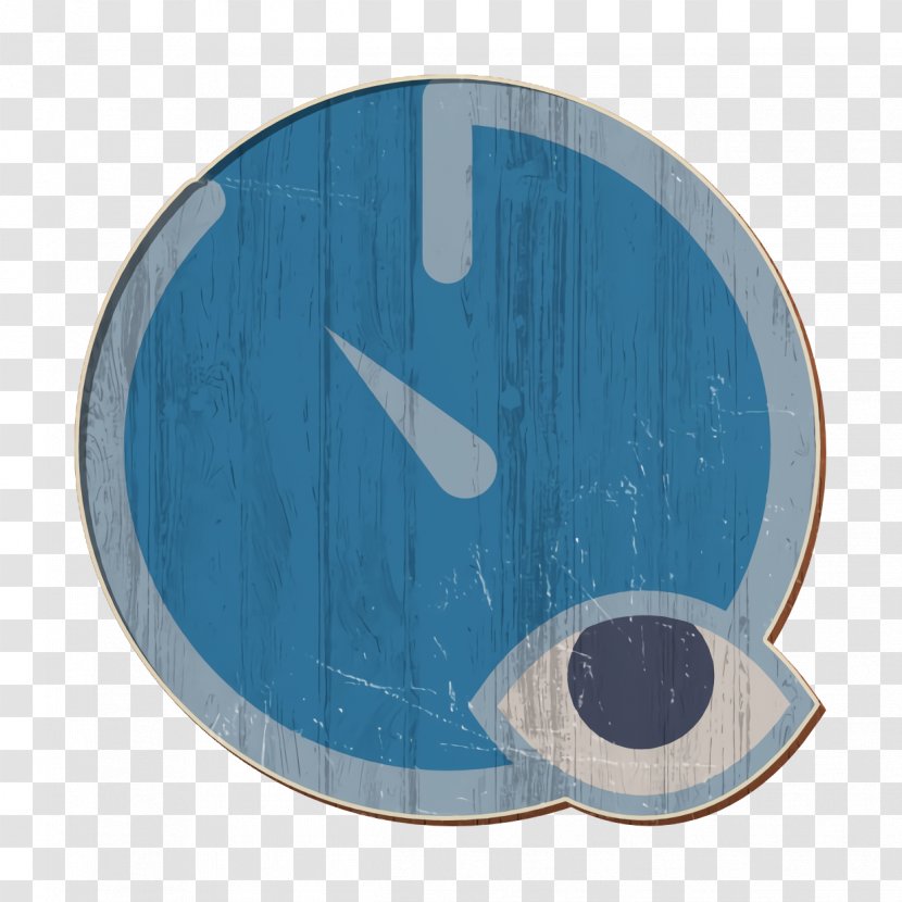 Interaction Assets Icon Stopwatch Time - Aqua - Number Symbol Transparent PNG