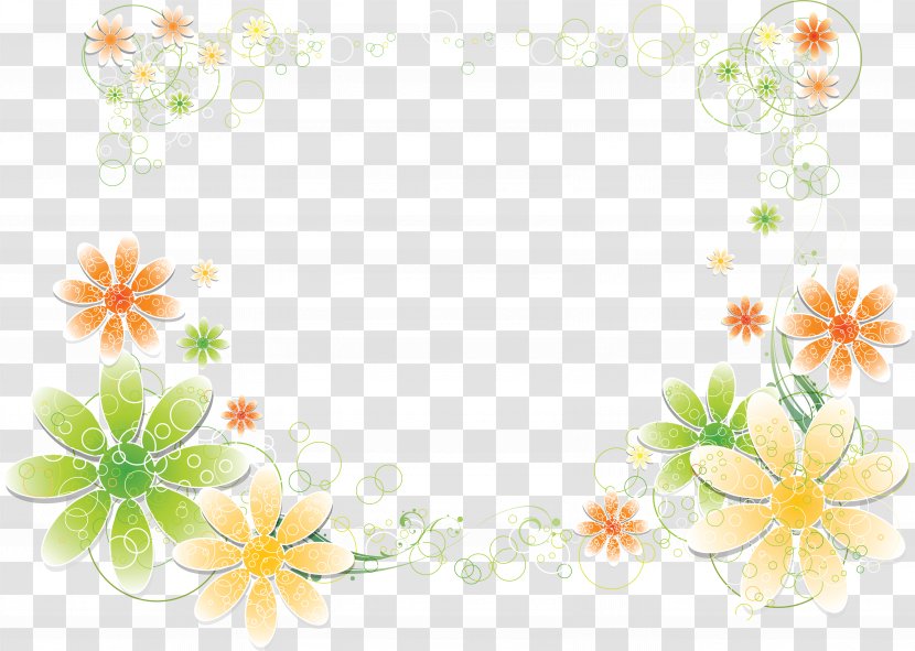 Floral Design Picture Frames Flower Desktop Wallpaper - Text - March Transparent PNG