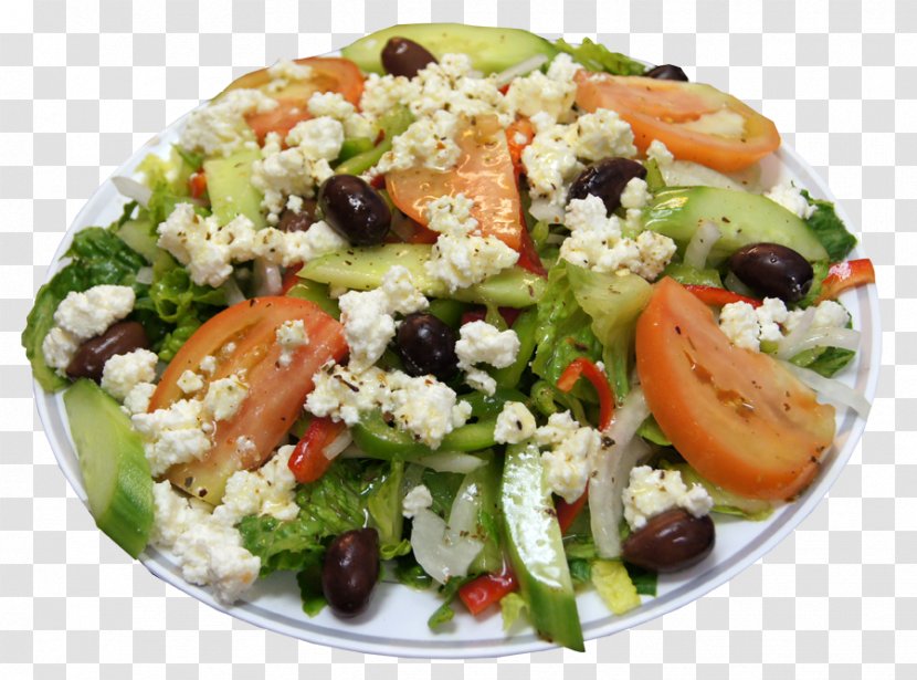Greek Salad Israeli Fattoush Spinach Caesar Transparent PNG