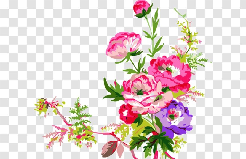 Colored Pencil Watercolor Painting Flower - Floral Design - FLORES AQUARELA Transparent PNG